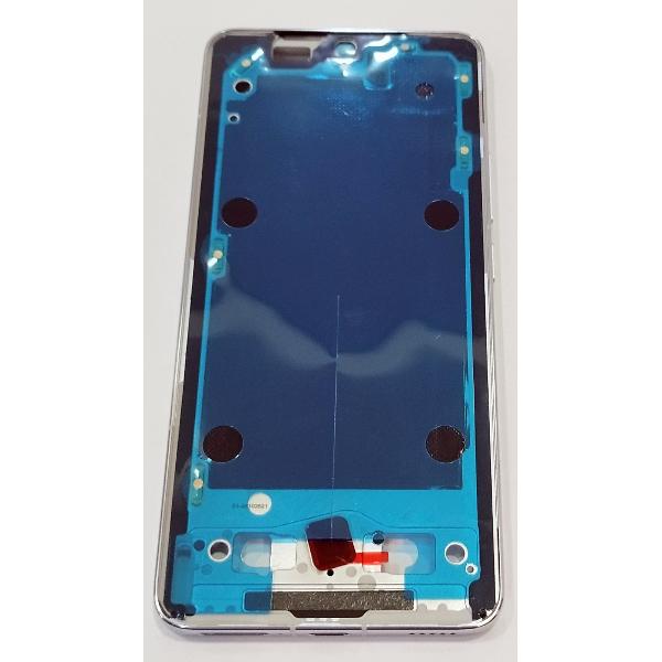 Carcasa o marco frontal plata para Xiaomi Poco F6 5G