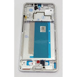 Carcasa o marco frontal plata para Xiaomi Poco F6 Pro 5G