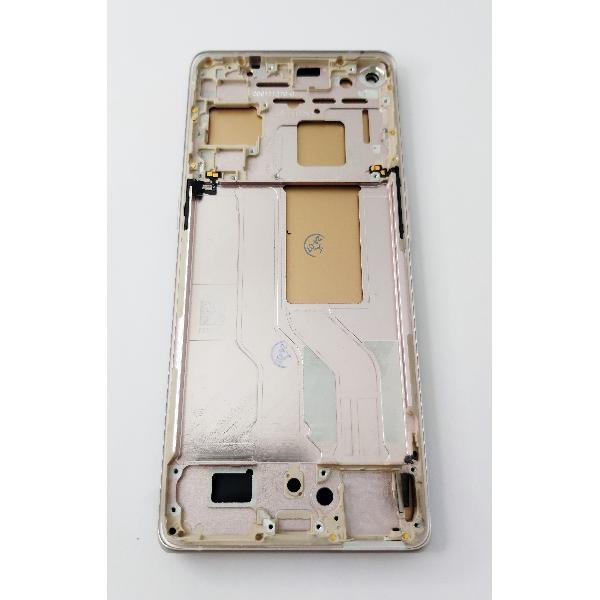 Pantalla lcd para Oppo Find X3 Neo CPH2207 mas tactil negro con marco dorado compatible