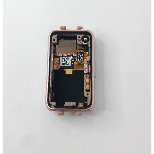 Pantalla lcd para Huawei Band 6 mas tactil negro con marco rosa calidad premium