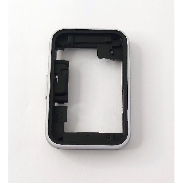 Carcasa o marco central plateado para Samsung Galaxy Fit 3 R390 40mm