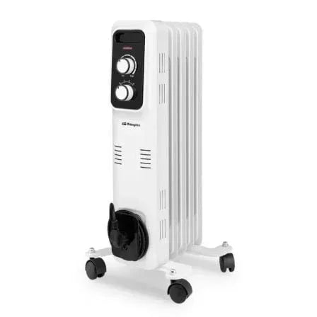 Radiador de Aceite Orbegozo RL 1000/ 3 Potencias/ 1000W/ 5 Elementos Caloríficos - PixelPlaza