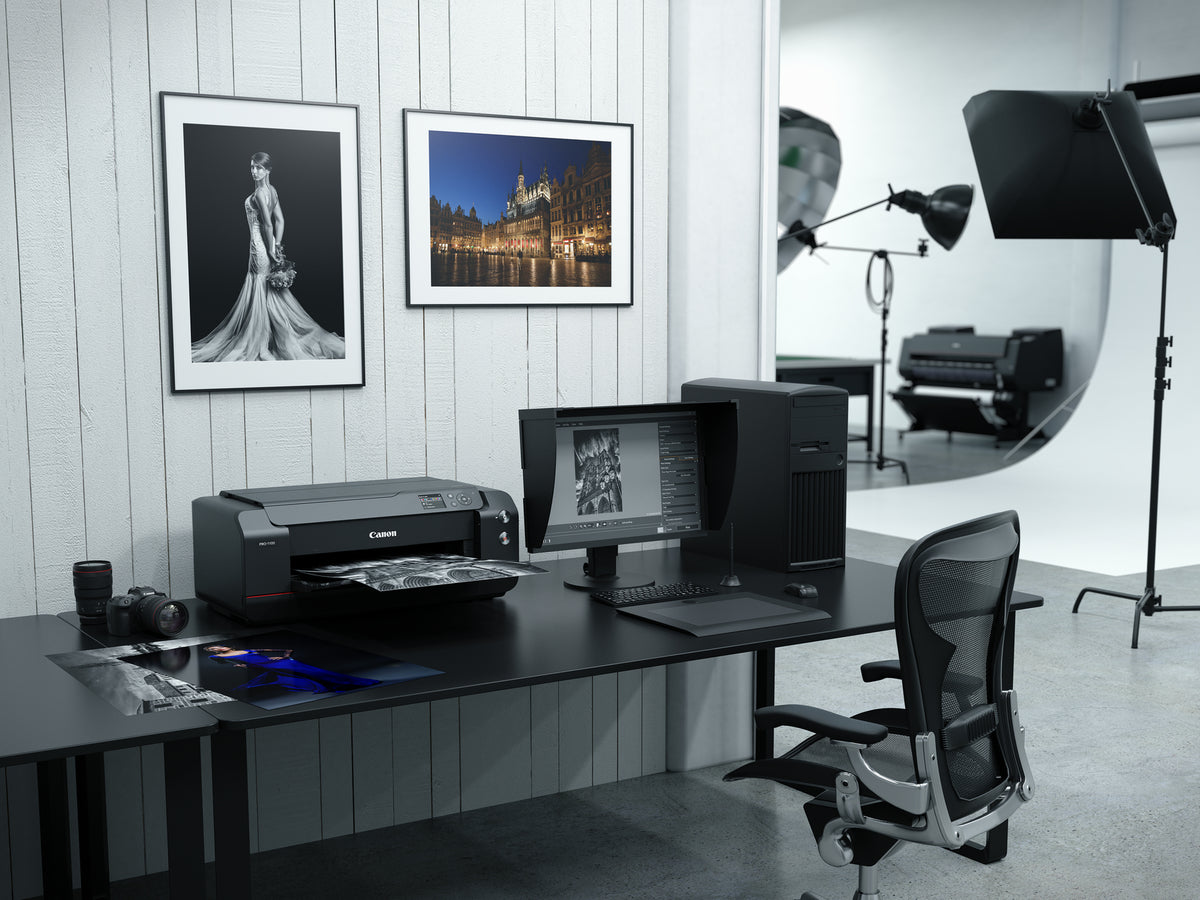 Impresora Canon pixma pro - 1100 inyeccion color profesional foto a2 · WiFi · red 12 tintas