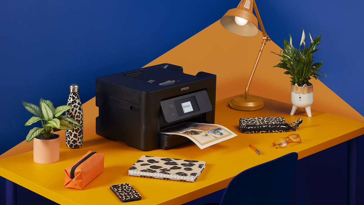 Multifunción inyección Epson workforce pro wf - 3820dwf color WiFi duplex fax