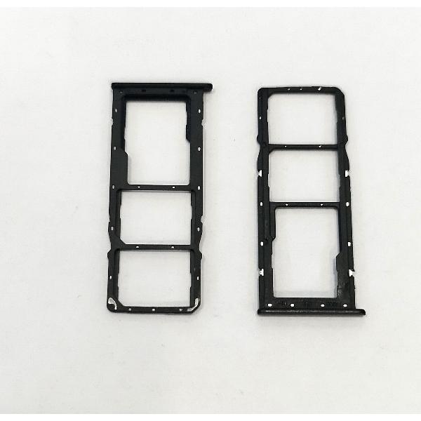 Soporte o bandeja sim negra Dual sim para Oppo A12 calidad premium