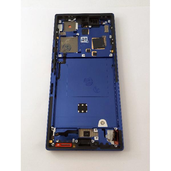Pantalla lcd para ZTE Nubia Z60 Ultra NX721J mas tactil negro con marco azul calidad premium