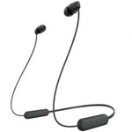 Auriculares Inalámbricos Intrauditivos Sony WI-C100/ con Micrófono/ Bluetooth/ Negros - PixelPlaza