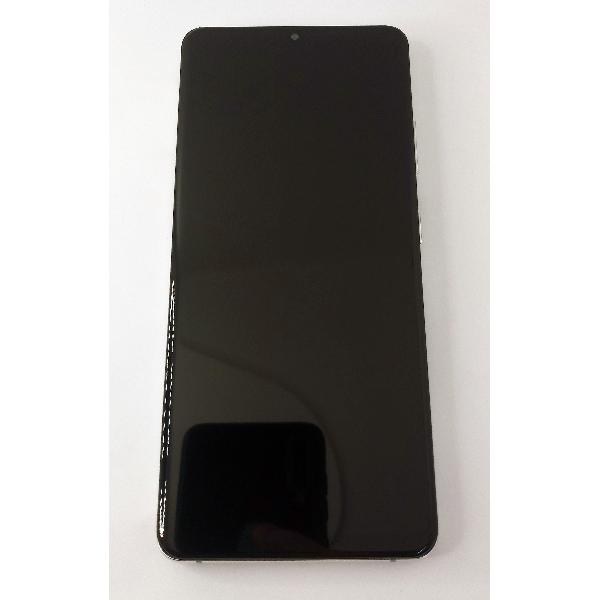 Pantalla lcd para Samsung Galaxy S21 Ultra 5G mas tactil negro con marco plata calidad TFT