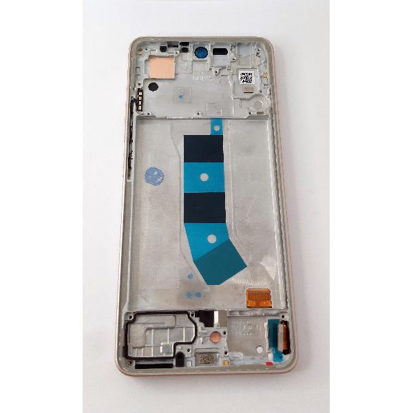Pantalla lcd para Xiaomi Redmi Note 13 4G mas tactil negro con marco dorado calidad premium