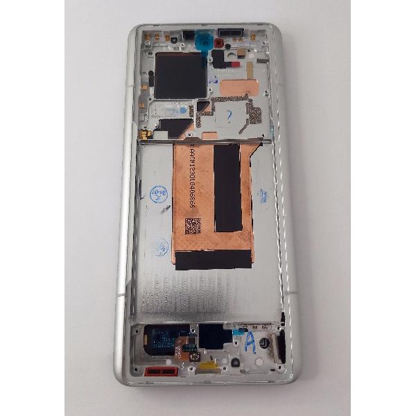 Pantalla lcd para Xiaomi 13 Ultra mas tactil negro con marco blanco compatible TFT