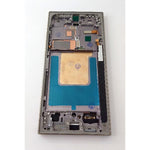 Pantalla lcd para Samsung Galaxy S24 Ultra S928 mas tactil negro con marco gris calidad Oled