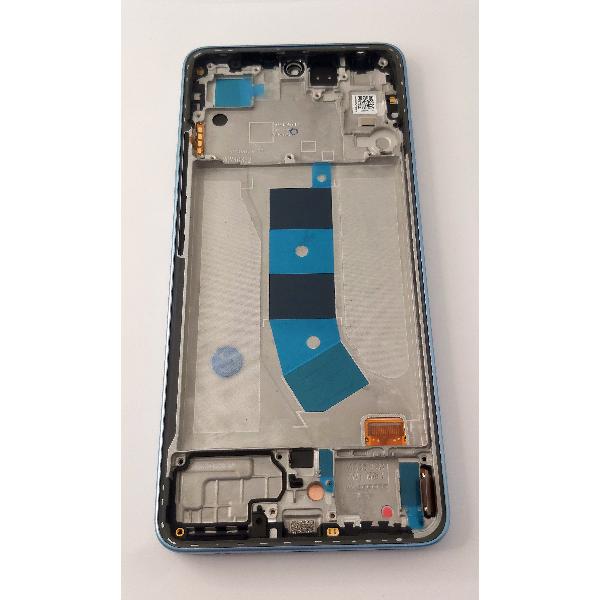 Pantalla lcd para Xiaomi Redmi Note 13 4G mas tactil negro con marco azul calidad premium
