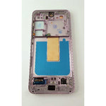 Pantalla lcd para Samsung Galaxy S23 S911B mas tactil negro con marco morado calidad premium