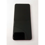 Pantalla lcd para Samsung Galaxy S20 G980F mas tactil negro con marco rosa calidad Oled