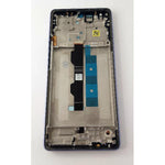 Pantalla lcd para Xiaomi Redmi Note 13 Pro 4G Xiaomi Poco M6 Pro 4G mas tactil negro con marco morado TFT
