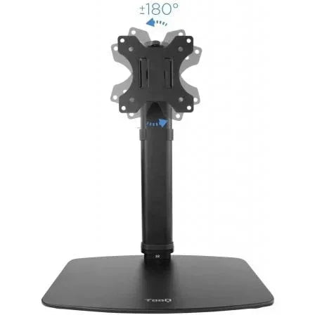 Soporte de Sobremesa para Monitor TooQ DB1127TN-B/ Giratorio/ Inclinable / hasta 6kg - PixelPlaza