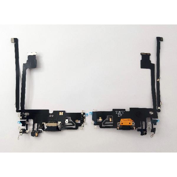 Flex puerto de carga azul para Iphone 12 Pro Max compatible