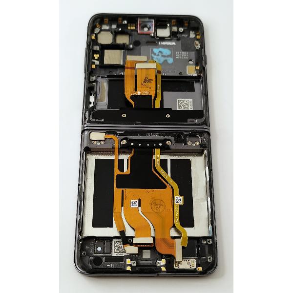 Pantalla lcd frontal para Oppo Find N3 Flip mas tactil negro con marco negro calidad premium