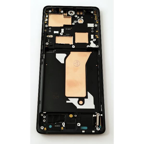 Pantalla lcd para Vivo X70 Pro mas tactil negro con marco negro calidad Oled