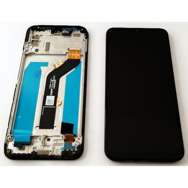 Pantalla lcd para infinix Smart 5 X657C X657B X657 mas tactil negro con marco negro calidad premium