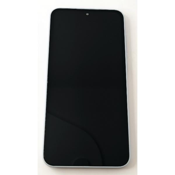 Pantalla lcd para Samsung Galaxy A35 mas tactil negro con marco azul calidad Oled