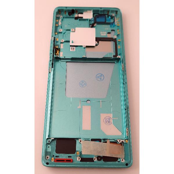 Pantalla lcd para Vivo X80 Pro V2185A V2145 mas tactil negro con marco azul compatible TFT