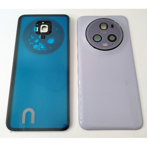 Tapa trasera o tapa bateria violeta para Honor Magic 5 Pro 5G mas cubierta camara