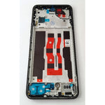Carcasa central negra para Oppo Reno 12 5G CPH2625 calidad premium