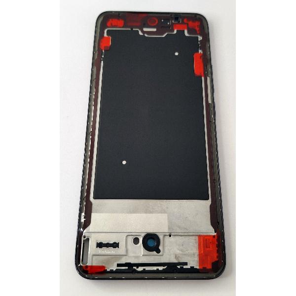 Carcasa central negra para Oppo Reno 12 5G CPH2625 calidad premium