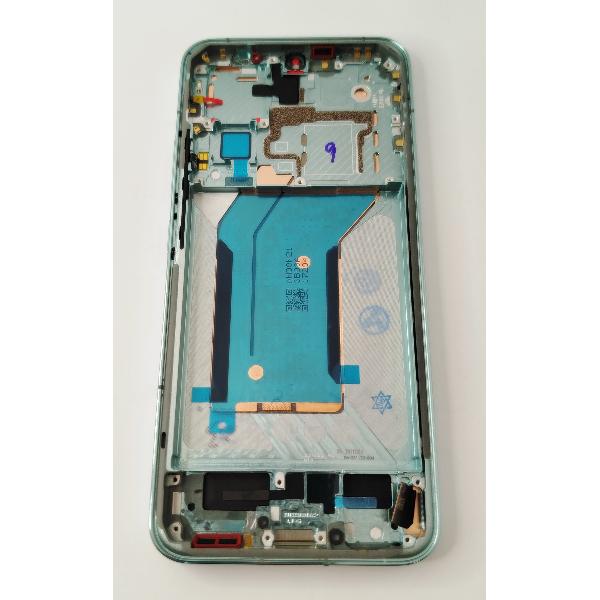 Panjtalla lcd para Xiaomi 14 mas tactil negro mas marco verde calidad premium