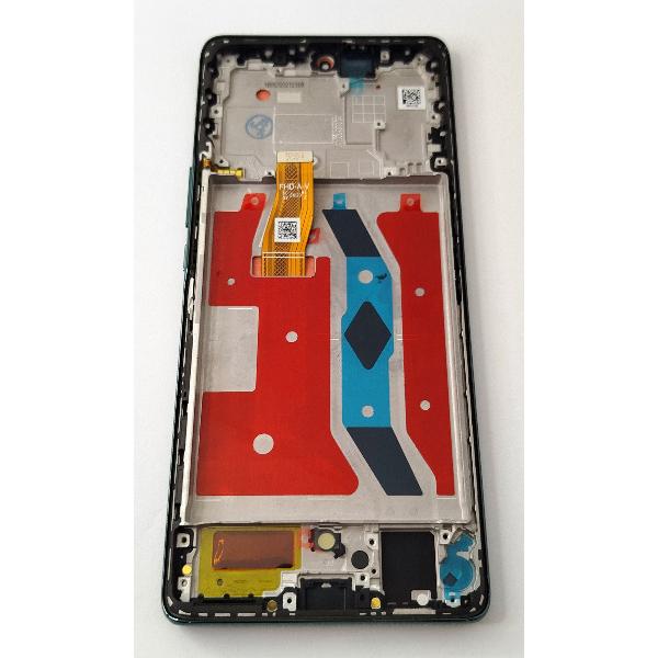 Pantalla lcd para Honor Magic 5 Lite 5G Honor X9A mas tactil negro mas marco verde calidad premium