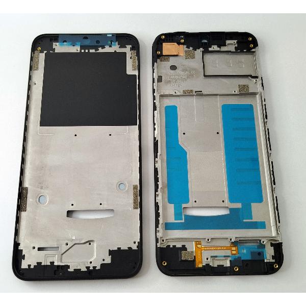 Carcasa o marco frontal negro para ZTE Blade V50 Design 4G calidad premium