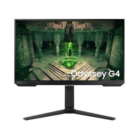 Monitor Gaming Samsung Odyssey G4 S25BG400EU/ 25"/ Full HD/ 1ms/ 240Hz/ IPS/ Regulable en altura/ Negro - PixelPlaza