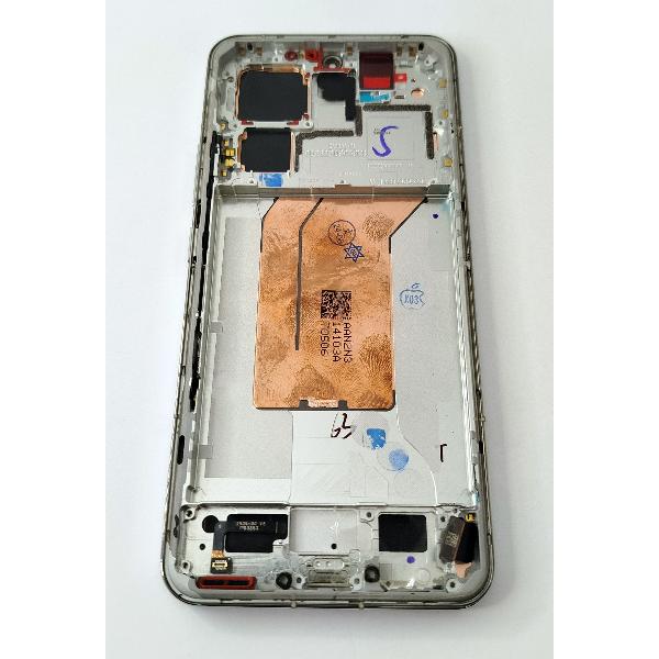 Pantalla lcd para Xiaomi 14 Pro mas tactil negro mas marco plata calidad premium