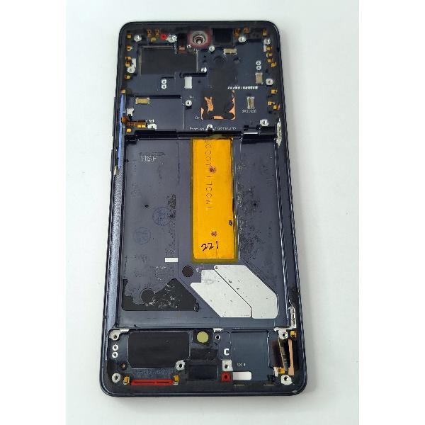 Pantalla oled para Vivo X60 Pro V2046 mas tactil negro mas marco negro compatible