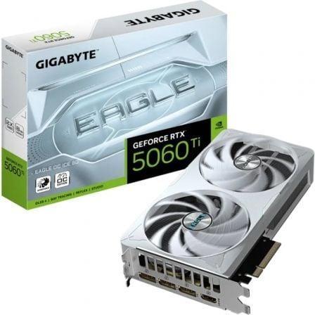 Tarjeta Gráfica Gigabyte GeForce RTX 5060 Ti Eagle OC ICE/ 8GB GDDR7 - PixelPlaza