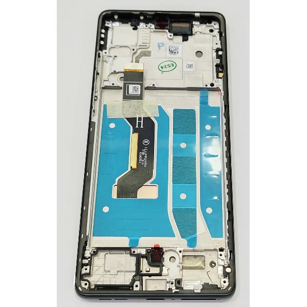 Pantalla lcd para Motorola G85 mas tactil negro mas marco gris 5D68C24854 Service Pack