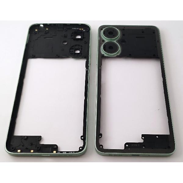 Carcasa o marco central verde para Xiaomi Redmi 13C 5G