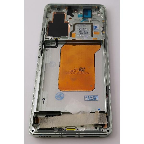 Pantalla lcd para Xiaomi 13 Pro mas tactil negro con marco verde calidad Oled