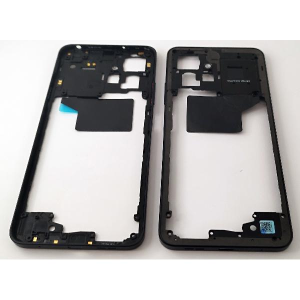 Carcasa o marco central gris para Xiaomi Redmi Note 12 4G