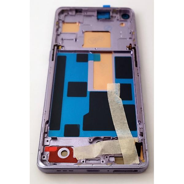 Pantalla lcd para Oppo Find X2 Neo mas tactil negro con marco morado calidad premium