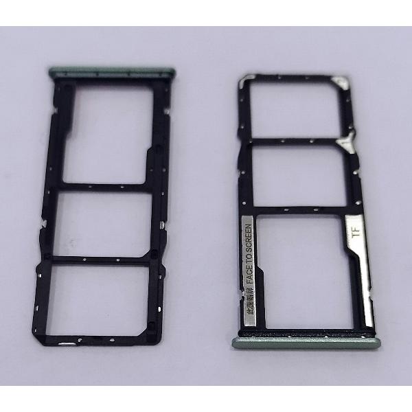 Soporte o bandeja sim verde Dual sim para Xiaomi Redmi Note 12S calidad premium