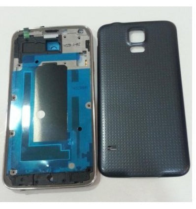 Samsung Galaxy S5 I9600 SM-G900 SM-G900F carcasa completa gris