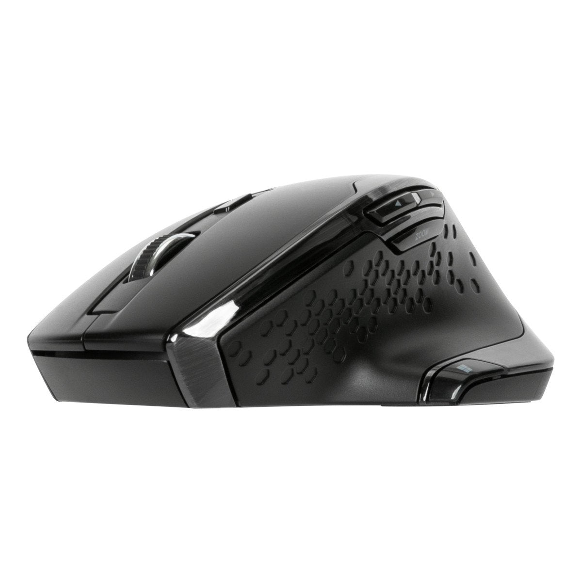Mouse ratón ergonómico Targus bluetrace wireless inalámbrico antimicrobiano negro