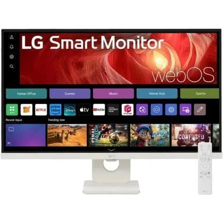 Smart Monitor LG MyView 27U731SA-W 27"/ 4K/ Smart TV/ Blanco - PixelPlaza