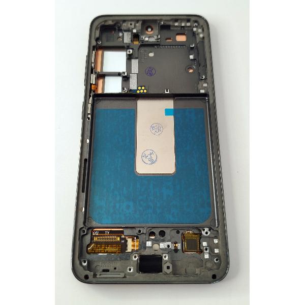 Pantalla lcd para Samsung Galaxy S23 S911B mas tactil negro con marco verde calidad Oled
