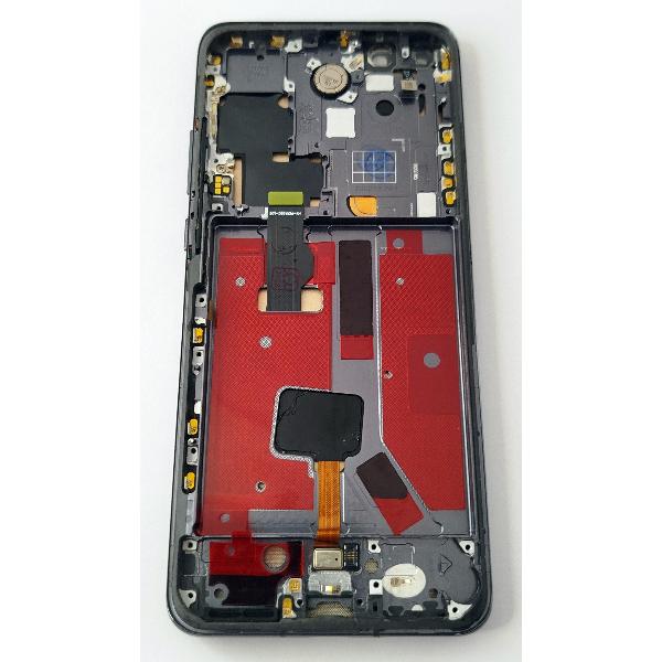 Pantalla lcd para Huawei P40 Pro mas tactil negro con marco negro compatible TFT