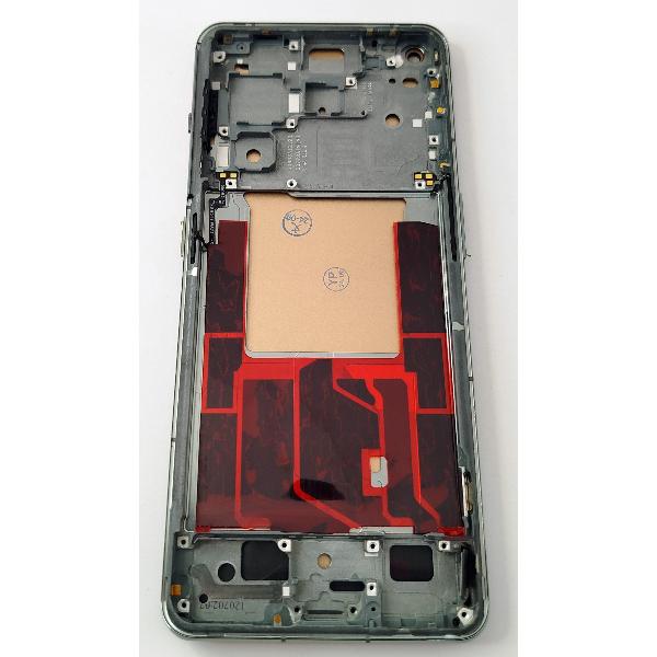Pantalla lcd para Oneplus 11 5G mas tactil negro con marco azul compatible TFT