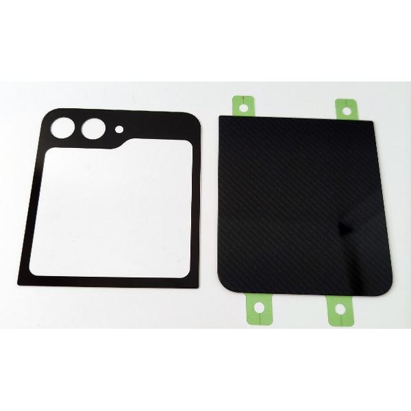 Tapa trasera o tapa bateria negra para Samsung Galaxy Z Flip 6 5G F741