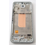 Pantalla lcd para Samsung Galaxy A34 5G A346 mas tactil negro con marco plata calidad TFT